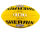Sherrin Kangaroo Brand Size 2 Synthetic Football - Yellow