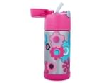Thermos FUNtainer 355mL Stainless Steel Vacuum Insulated Drink Bottle - Flowers 2