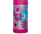 Thermos FUNtainer 355mL Stainless Steel Vacuum Insulated Drink Bottle - Flowers 5