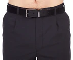 NNT Men's Single Pleat Pant - Charcoal