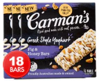 3 x Carman's Greek Style Yoghurt Fig & Honey Bars 210g 6pk