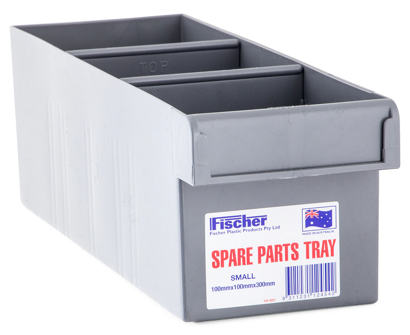 Fischer Small Spare Parts Tray - Grey