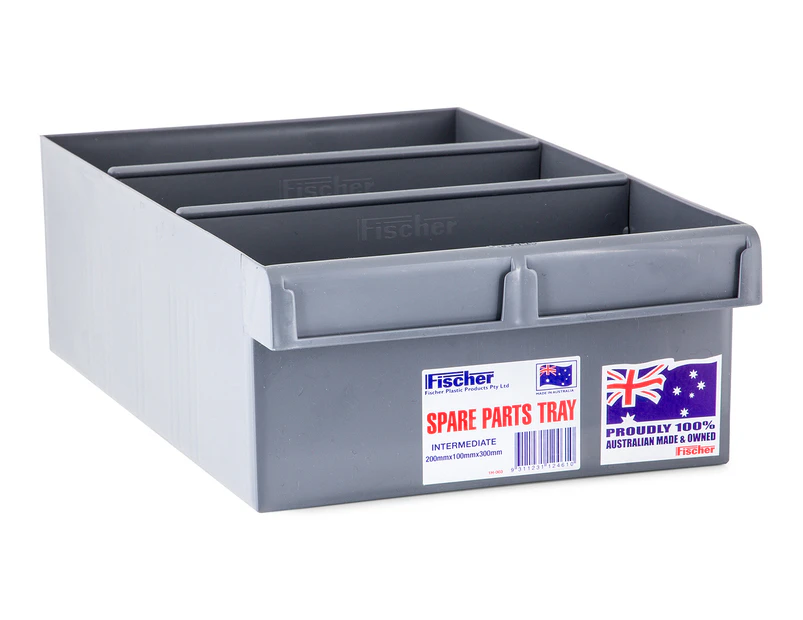 Fischer Large Spare Parts Tray - Grey