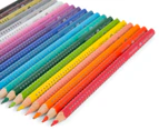 Faber-Castell Colour Grip Pencil Rocket Tin 20-Pack  