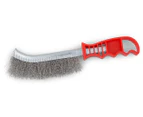 KC Tools Hand Wire Brush - Red/Silver