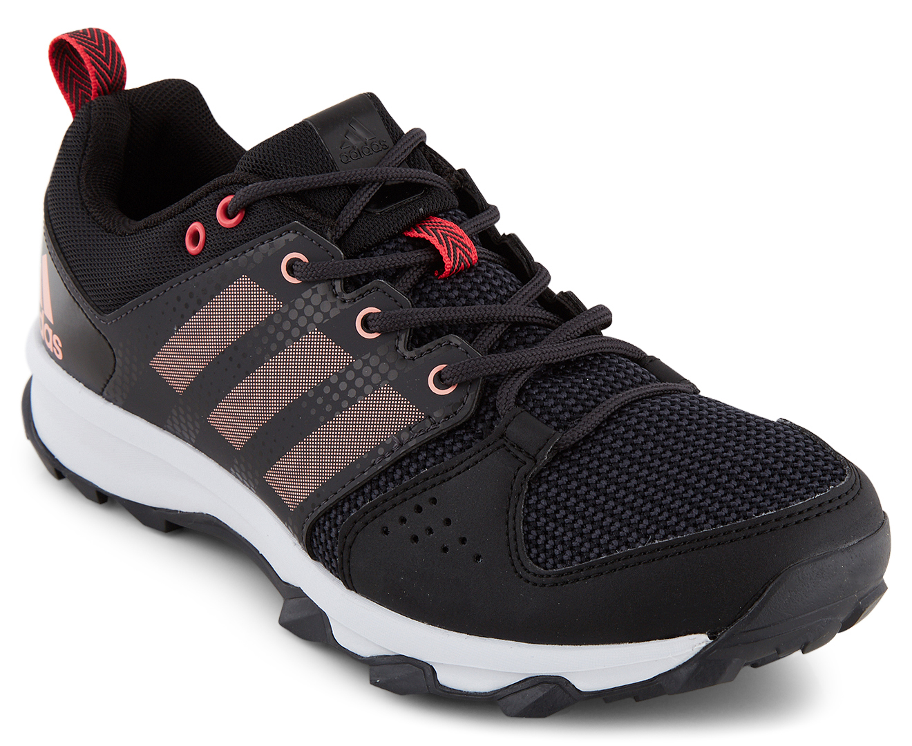 Adidas Women's Galaxy Trail Shoe - Core Black/Still Breeze/Core Pink ...