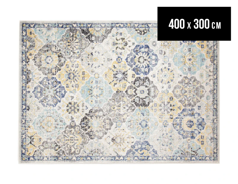 Rug Culture 400x300cm Tapestry Contemporary Helen Rug - Multi