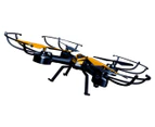 Swann RaptorEye Quadcopter w/ 720p Video Camera - Yellow/Black