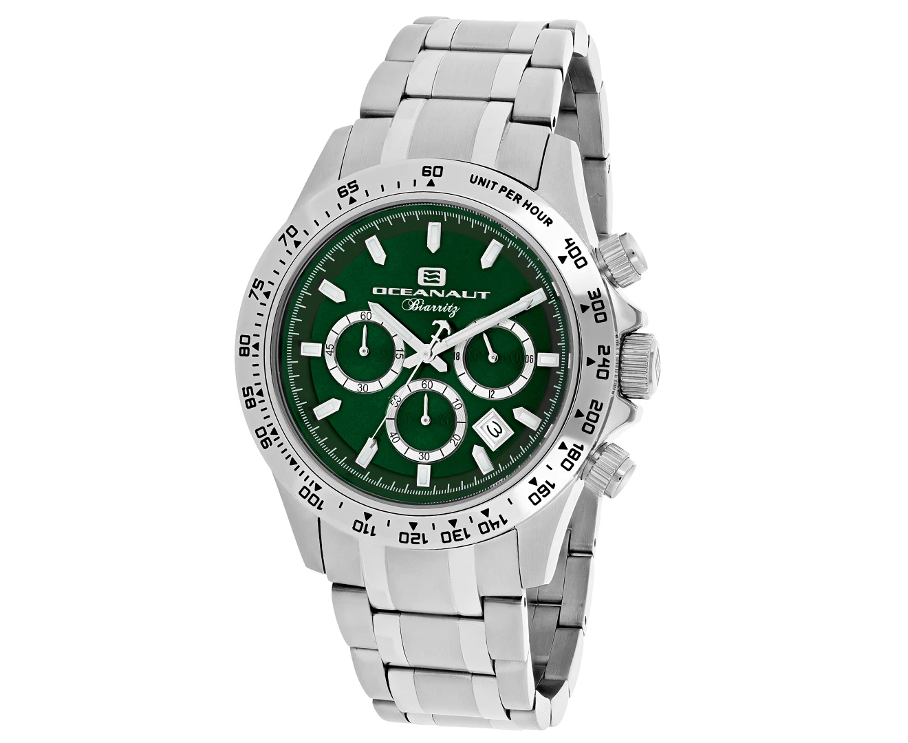 Oceanaut Men's 44mm Biarritz Watch - Silver