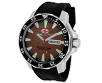 Seapro Men's 48mm Scuba Dragon Diver Limited Edition Watch - Black/Brown