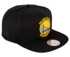 Mitchell & Ness Golden State Warriors Wool Solid Snapback - Black 