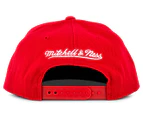 Mitchell & Ness Chicago Bulls Wool Solid Snapback - Red 