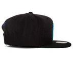 Mitchell & Ness Charlotte Hornets Wool Solid Snapback - Black 