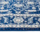 Rug Culture 400x300cm Tapestry Easy Care Cleo Rug - Navy