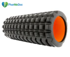 PharMeDoc Foam Roller - Black/Orange
