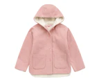 BQT Baby/Toddler Sherpa Lined Jacket - Pink