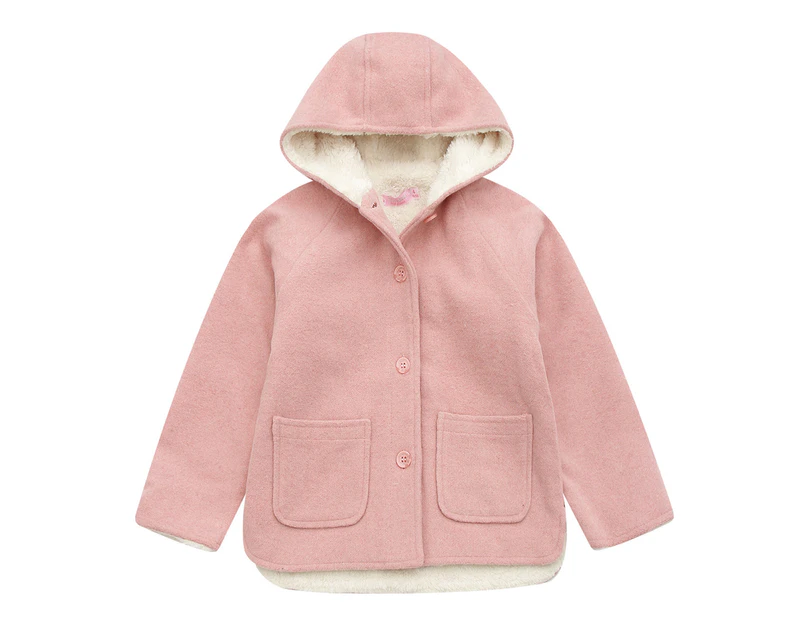 BQT Baby/Toddler Sherpa Lined Jacket - Pink