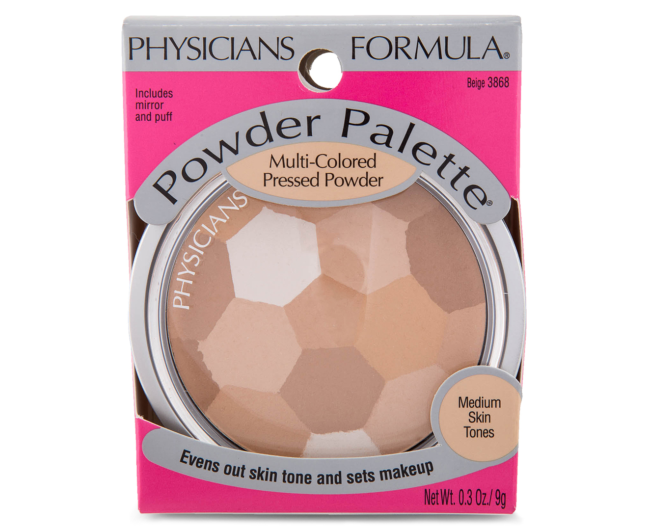 Physicians Formula Powder Palette Multi Coloured Pressed Powder 9g Beige Au