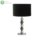 Lexi Lighting Maxi Table Lamp - Black/Chrome