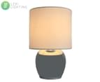 Lexi Lighting Corin Touch Table Lamp - White/Chrome 1