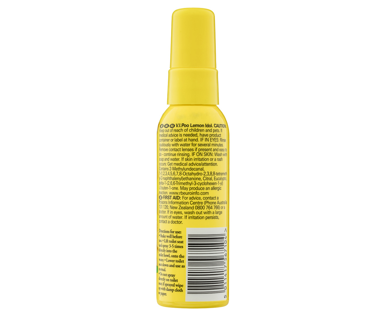 Airwick Vipoo Wc Spray Citron 55Ml — Quincaillerie Roure Juni