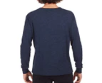 Polo Ralph Lauren Men's Cotton Long Sleeve T-Shirt - Blue Eclipse Heather