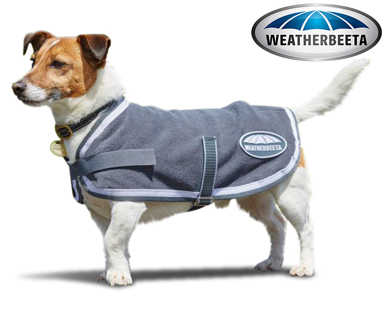 Weatherbeeta Fleece Dog Coat Charcoal