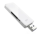 Silicon Power XDrive Z30 64GB Lightning & USB 3.0 Dual Drive - White