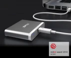 Silicon Power Thunder T11 120GB Portable SSD - Silver