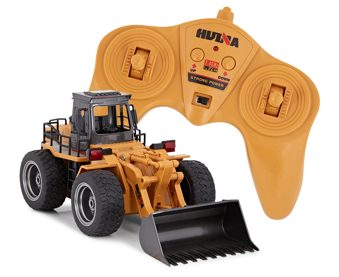 Lenoxx RC 6-Channel Die-Cast Bulldozer Toy