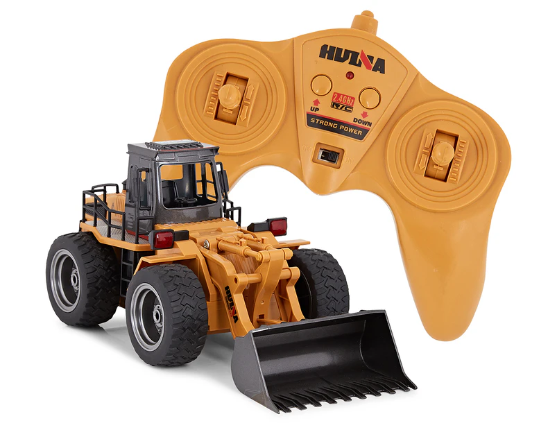 Lenoxx RC 6-Channel Die-Cast Bulldozer Toy