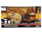 Lenoxx RC 11-Channel Die-Cast Full Function Excavator Toy 6