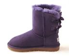 OZWEAR Connection Ugg Women's Double Ribbon Boot - Purple
