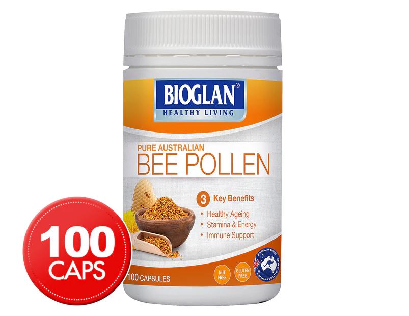 Bioglan Bee Pollen 100 Capsules