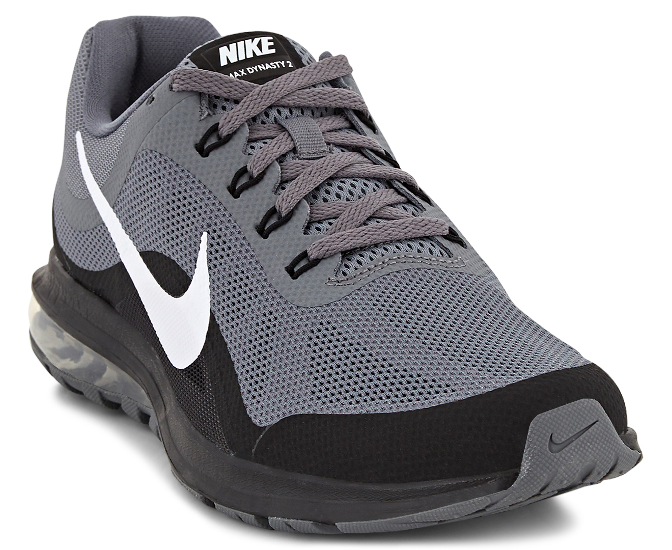 Nike Men's Air Max Dynasty 2 - Cool Grey/White-Black | eBay