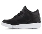 Nike Boys' Pre-School Jordan 3 Retro BP Shoe - Black/White