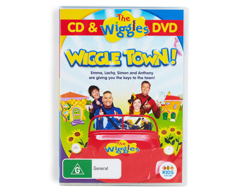 The Wiggles Wiggle Town CD & DVD Pack