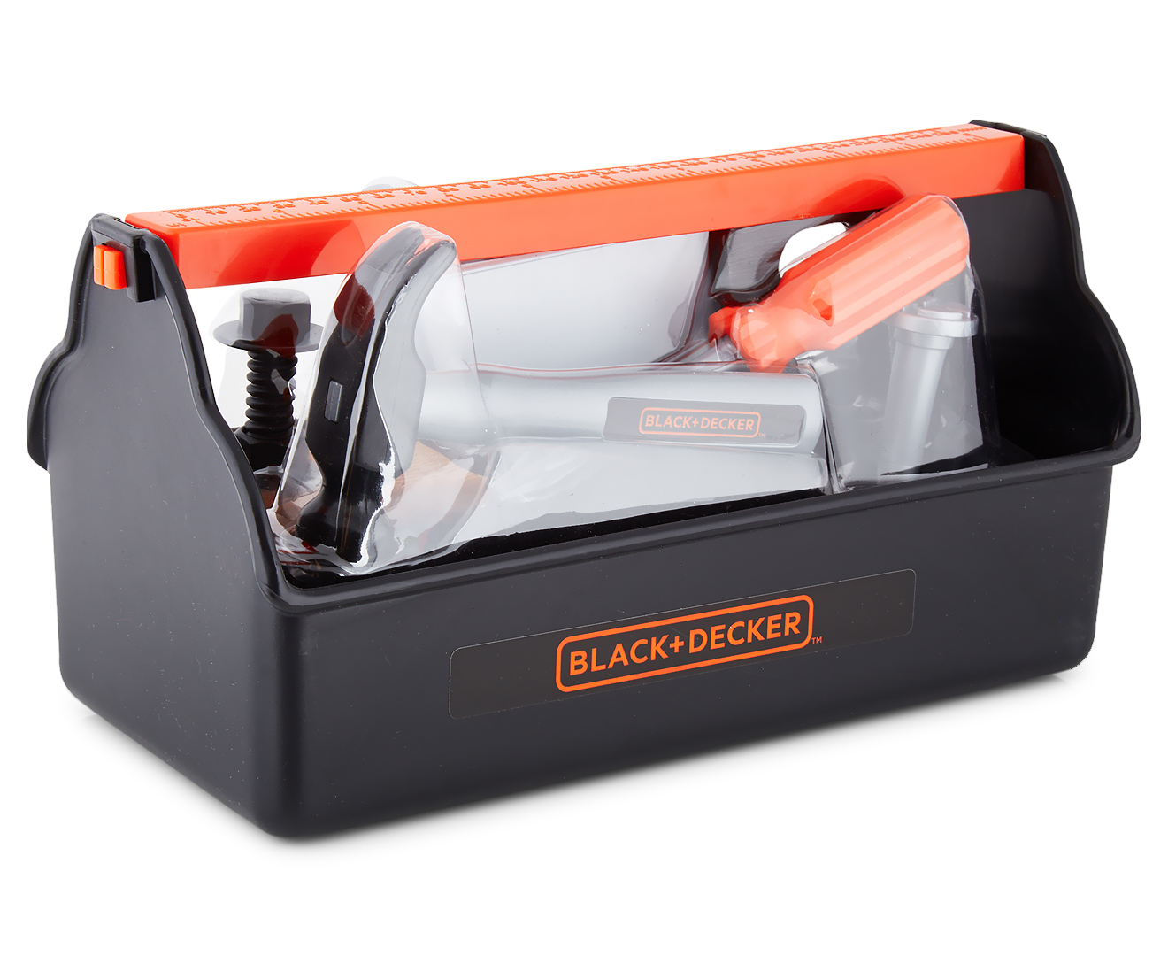 Black Decker Junior Tool Box Set Catch .au