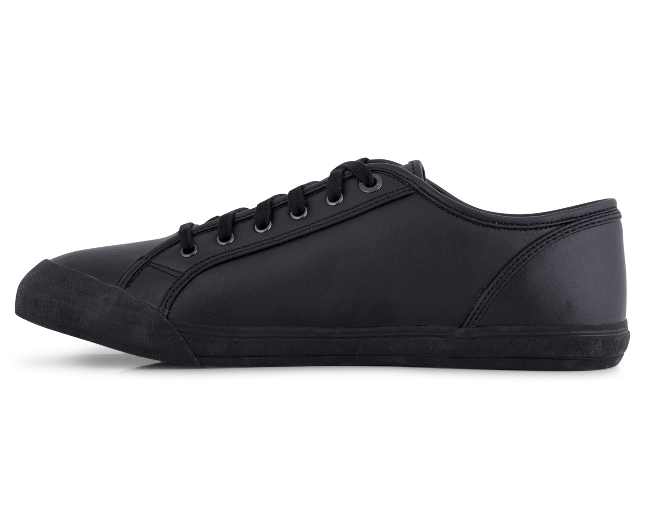 le coq sportif black leather shoes