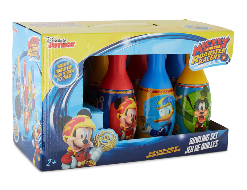 Disney Junior Mickey And The Roadsters Bowling Set