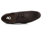 AQ by Aquila Men's Christopher Leather Lace Up Shoe - Brown