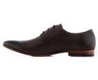 AQ by Aquila Men's Christopher Leather Lace Up Shoe - Brown