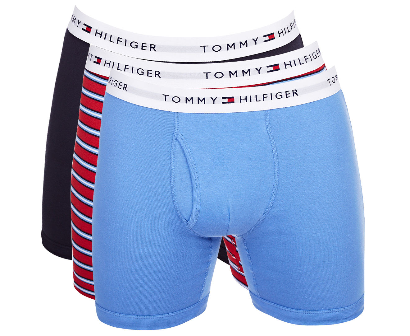 Tommy Hilfiger Men's Classic Boxer Brief 3-Pack - Multi