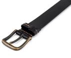Tommy Hilfiger Men's Pull Up Bridle Belt - Black