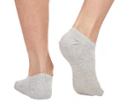 Nike Dri-FIT Cotton Lightweight No Show Socks - Grey/Black/White