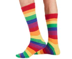 Happy Socks Men's Woven Boxer & Crew Socks Gift Pack - Multi