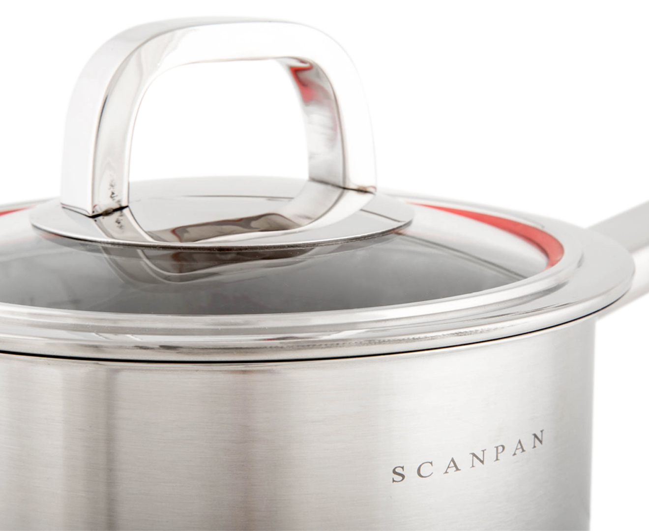 Scanpan 16cm Accent Stainless Steel Saucepan w/ Lid Silver