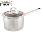Scanpan 16cm Accent Stainless Steel Saucepan w/ Lid - Silver