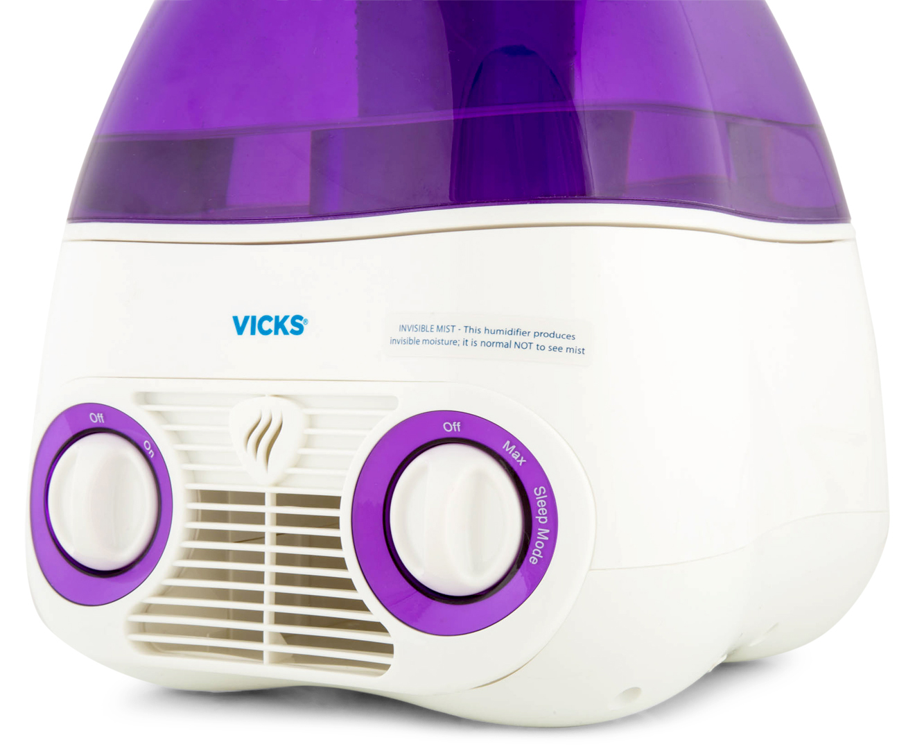 Vicks Starry Night Cool Moisture Humidifier White/Purple