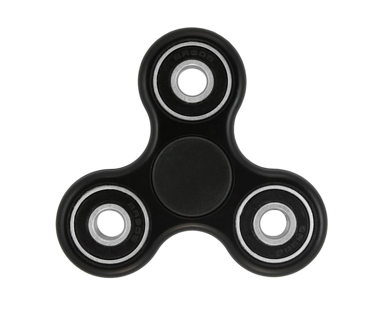 Fidget Hand Finger Spinner Stress Relief Gadget - Black | Catch.com.au